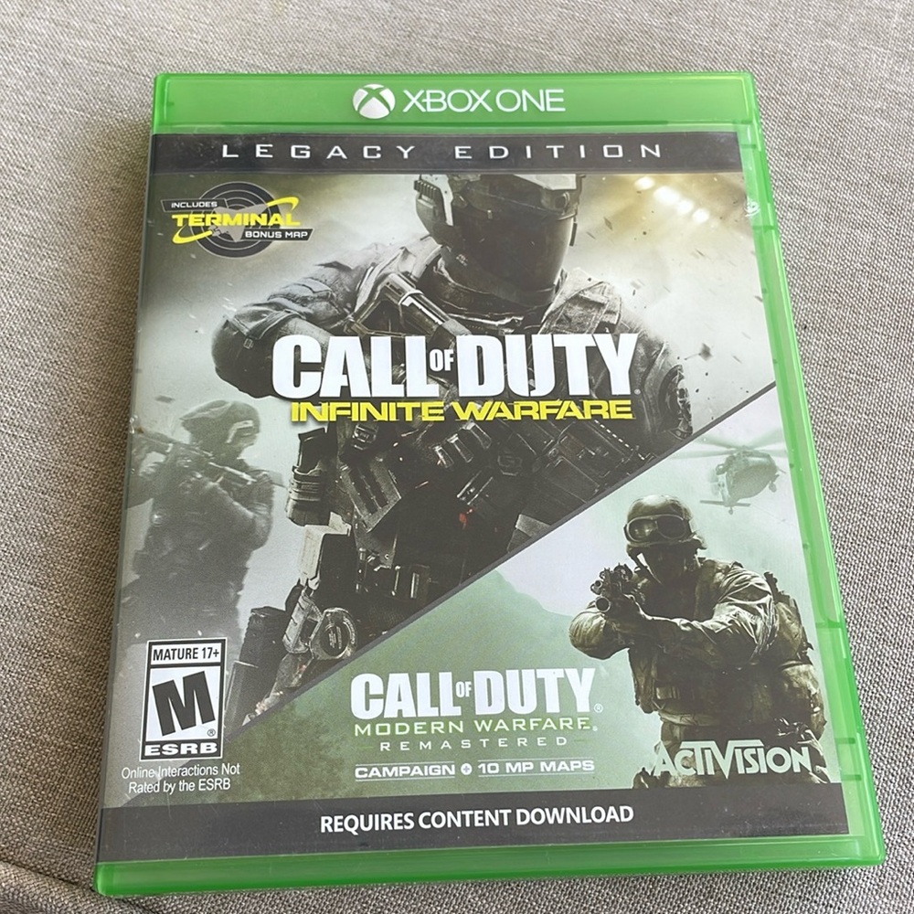 3/$10 Call of duty infinite warfare legacy edition for Xbox one - Picture 1 of 3